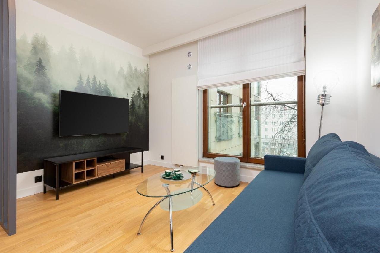 Park Arkadia Apartment With Parking Mokotow By Noclegi Renters วอร์ซอ ภายนอก รูปภาพ